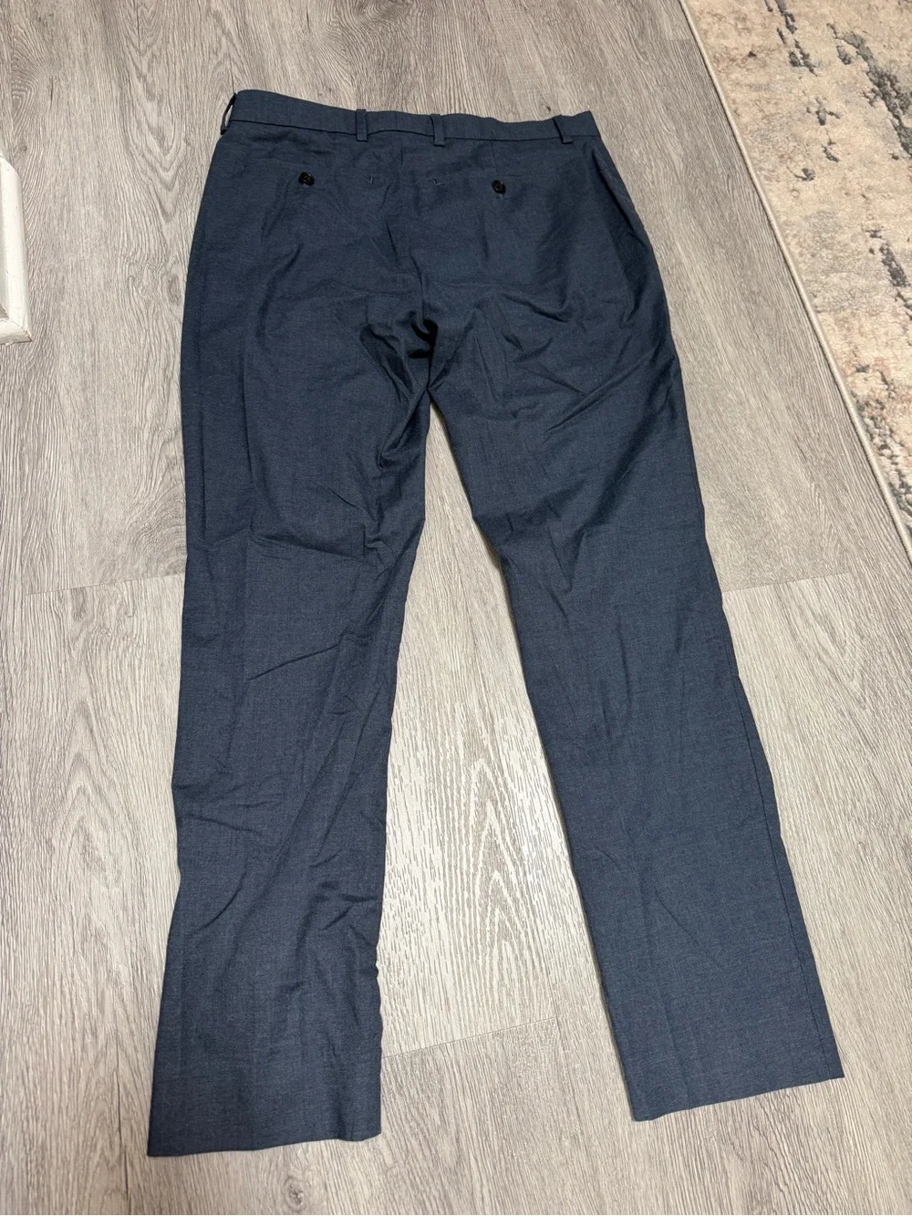 Banana Republic 31 x 30 Blue Core Temp Non-Iron Slim Fit Mens Dress Pants